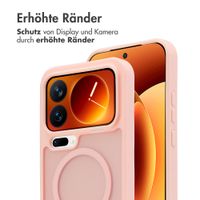 imoshion Color Guard Back Cover mit MagSafe Xiaomi 17 Pro Max - Hellrosa