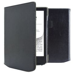 imoshion Vegan Leather Klapphülle für das Pocketbook Verse / Verse Lite / Verse Pro / Verse Pro Color / Vivlio Light / Light HD - Schwarz