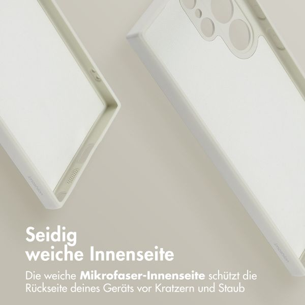 imoshion Color Back Cover mit MagSafe Samsung Galaxy S24 Ultra - Beige
