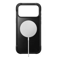 Nomad Rugged Horween Leather Case Apple iPhone 17 Pro Max - Schwarz