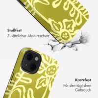 Selencia Vivid Back Cover Apple iPhone 13 - Chalky Bloom