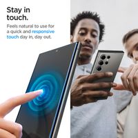 Spigen GLAStR Privacy EZ Fit Displayschutzfolie + Applicator Samsung Galaxy S24 Ultra