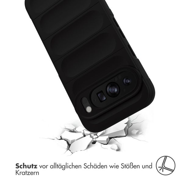 imoshion EasyGrip Back Cover für das Google Pixel 9 / 9 Pro - Schwarz