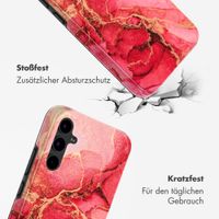 Selencia Vivid Back Cover Samsung Galaxy S25 FE - Rosy Marble