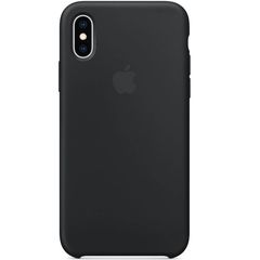 Apple Silikon-Case Schwarz für das Apple iPhone Xs / X