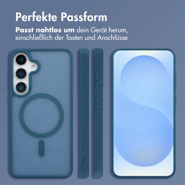 imoshion Color Guard Back Cover mit MagSafe für das Samsung Galaxy S25 - Dunkelblau