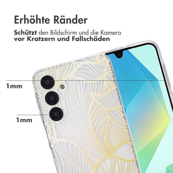 imoshion Design Hülle für das Samsung Galaxy A16 5G - Golden Leaves