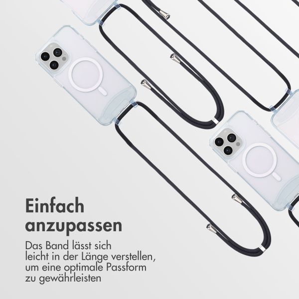imoshion MagSafe Hülle mit abnehmbarem Band Apple iPhone 15 Pro Max - Transparent
