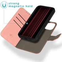 imoshion Entfernbare 2-1 Luxus Klapphülle Apple iPhone 15 - Rosa