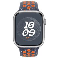Apple Nike Sport Armband für das  Apple Watch Series 1 t/m 11 / SE / Ultra (44/45/46/49 mm) - Größe S/M - Blue Flame