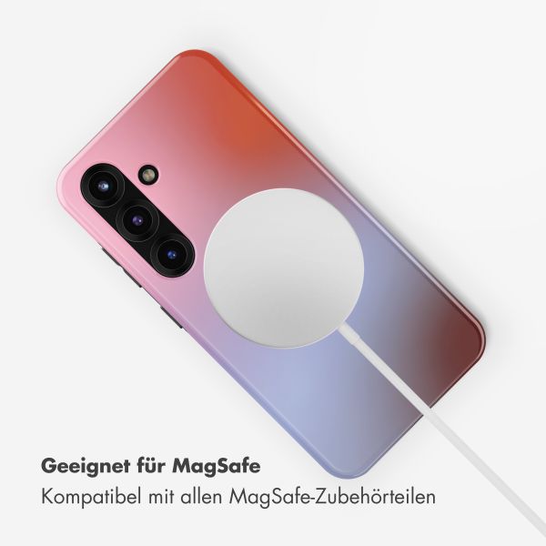 Selencia Vivid Rückabdeckung mit MagSafe Samsung Galaxy S25 - Gradient Soft Blush