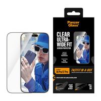 PanzerGlass Ultra Wide Fit FastFit in-a-box Screen Protector Apple iPhone 18 Pro / 17 Pro