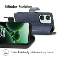 imoshion Luxuriöse Klapphülle OnePlus Nord 3 - Dunkelblau