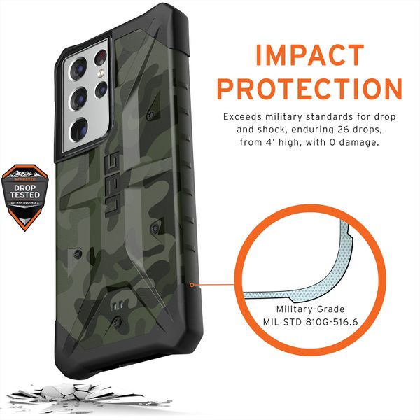 UAG Pathfinder Case Samsung Galaxy S21 Ultra - Forest Camo