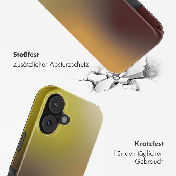 Selencia Vivid Rückabdeckung mit MagSafe Apple iPhone 17 - Gradient Olive Dust