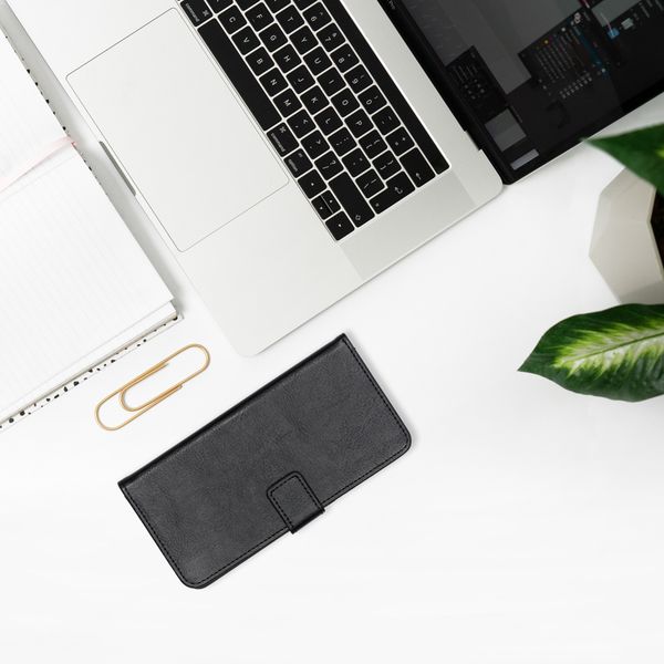 imoshion Luxuriöse Klapphülle Samsung Galaxy A41 - Schwarz