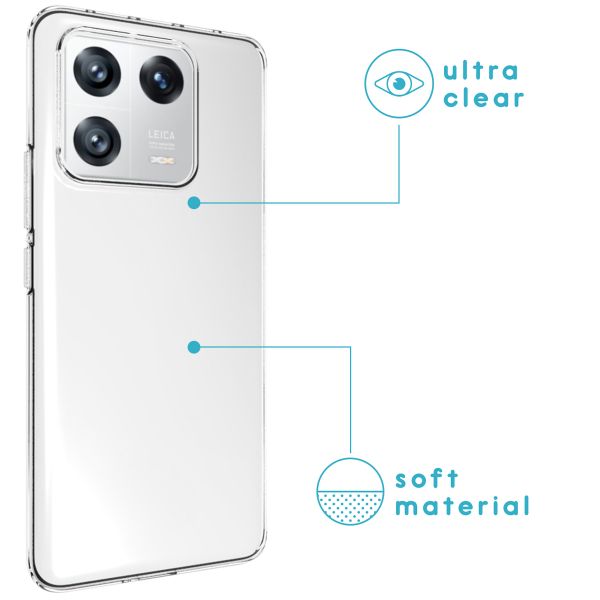 imoshion Gel Case Xiaomi 13 Pro - Transparent