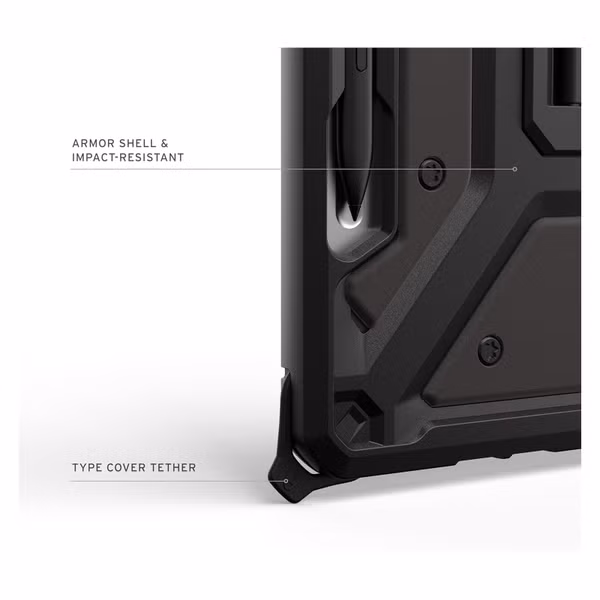 UAG Metropolis SE Klapphülle Microsoft Surface Pro 12 - Black