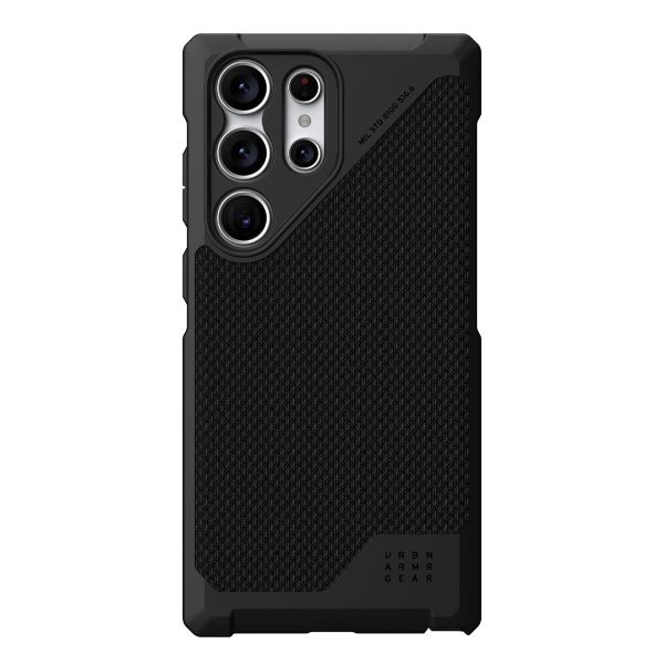 UAG Back Cover Metropolis LT für das Samsung Galaxy S23 Ultra - Kevlar Black