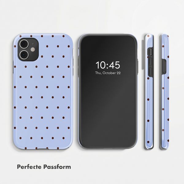 Selencia Vivid Back Cover Apple iPhone 11 - Happy Dots Digital Sky