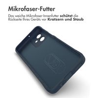 imoshion EasyGrip Back Cover für das Motorola Moto G54 - Dunkelblau