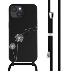 imoshion SilikonHülle design mit Band Apple iPhone 15 - Dandelion Black