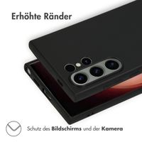 imoshion Color TPU Hülle für das Samsung Galaxy S24 Ultra - Schwarz