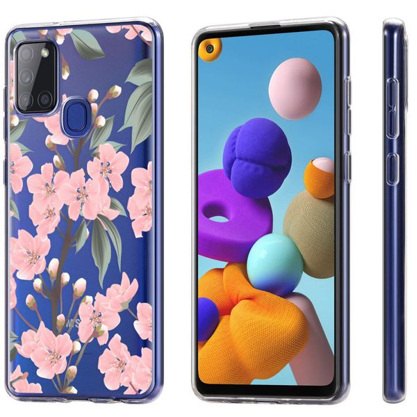 imoshion Design Hülle für das Samsung Galaxy A21s - Cherry Blossom