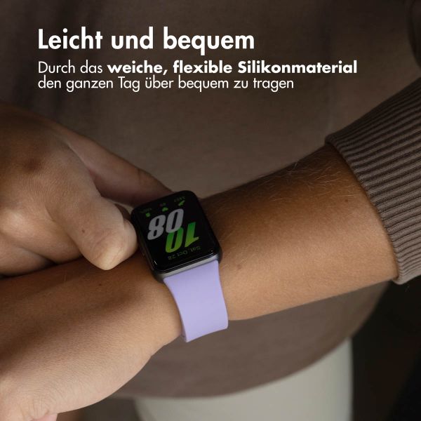 imoshion Silikonband für das  Samsung Galaxy Fit 3 - Lila / Lilac