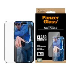 PanzerGlass Ultra-Wide Fit Antibakterieller Displayschutz mit Applikator Apple iPhone Air
