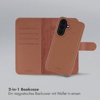 Accezz Edge abnehmbare Bookcase mit MagSafe Samsung Galaxy A27 (5G) - Braun