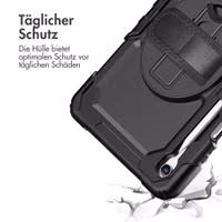 Accezz Robustes Back Cover mit Schultergurt Samsung Galaxy Tab S11 Ultra - Schwarz