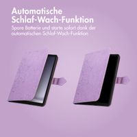 imoshion Mandala Klapphülle Samsung Galaxy Tab A9 Plus - Lila / Lilac