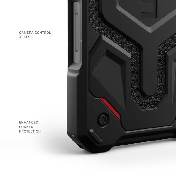 UAG Monarch Pro Backcover für das iPhone 16 Plus - Kevlar Black