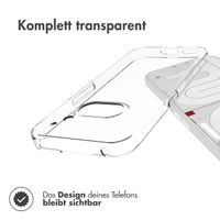 Accezz TPU Clear Cover für das Nothing Phone (2a) / 2(a) Plus - Transparent