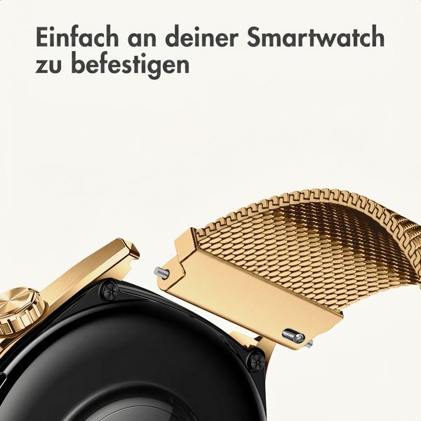 imoshion Mailändische Magnetarmband -   Universelle 20 mm Anschluss - Gold