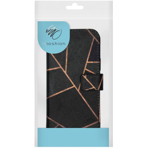imoshion Design TPU Klapphülle Samsung Galaxy S21 Plus - Black Graphic