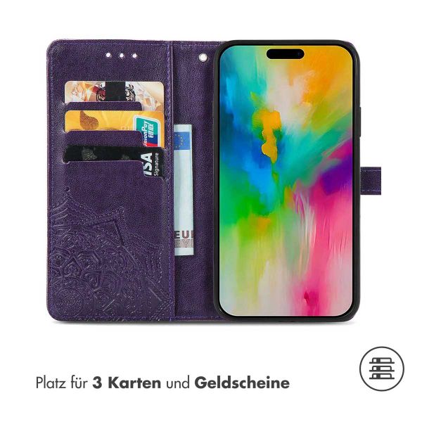 imoshion Mandala Klapphülle Apple iPhone 17 - Violett