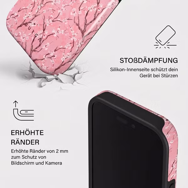 Burga Tough Back Cover MagSafe Apple iPhone 17 - Sakura