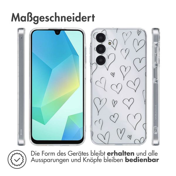 imoshion Design Hülle Samsung Galaxy A16 - Hearts