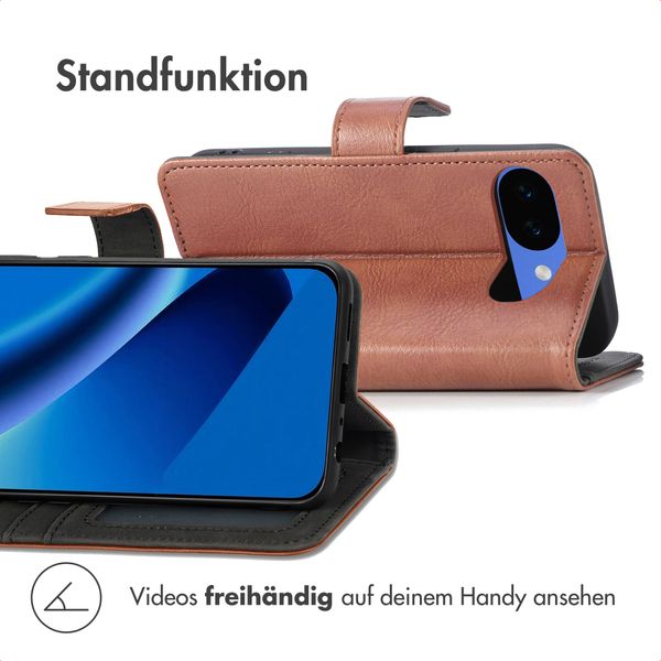imoshion Luxuriöse Klapphülle Google Pixel 10a - Braun