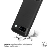 imoshion Brushed Back Cover für das Google Pixel 8a - Schwarz