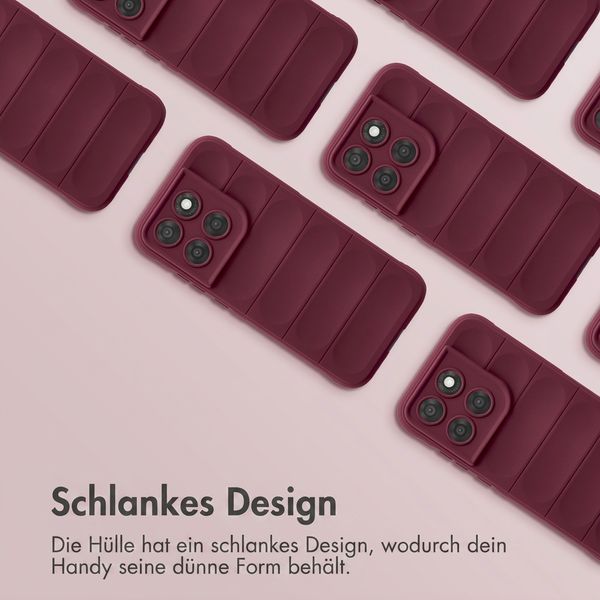 imoshion EasyGrip Backcover Motorola Moto G77 - Aubergine