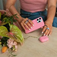 Holdit Silicone Case Apple iPhone 15 Pro Max - Rouge Pink