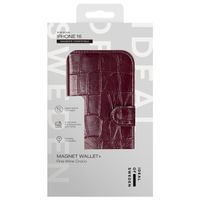 iDeal of Sweden Magnet Wallet+ Klapphülle Apple iPhone 16 - Fine Wine