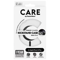 CARE by PanzerGlass Kickstand Case MagSafe für das iPhone 16 Plus - Schwarz