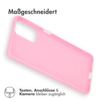 imoshion Color TPU Hülle für das Samsung Galaxy M52 - Rosa