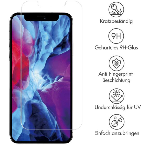 Selencia Displayschutz aus gehärtetem Glas iPhone 12 Pro Max