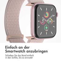 imoshion Nylonarmband für das  Apple Watch Series 1 t/m 11 / SE / Ultra (44/45/46/49 mm) - Light Pink