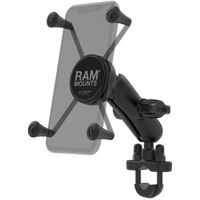 RAM Mounts X-Grip® U-Bolt handyhalterung Fahrrad/Motorrad/Scooter - Universal - Groß - Schwarz